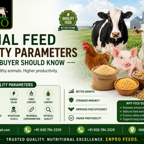 Animal feed quality parameters