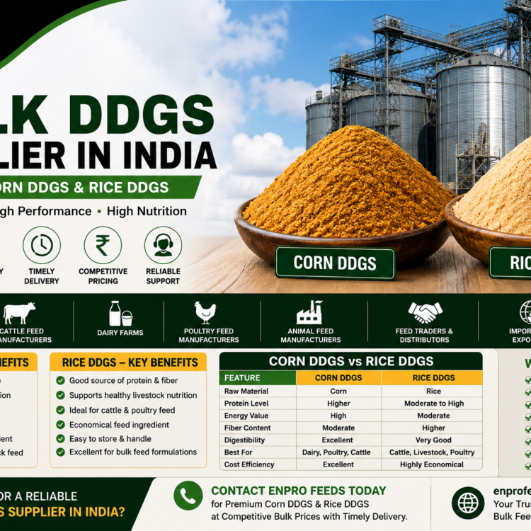 Bulk DDGS Supplier in India