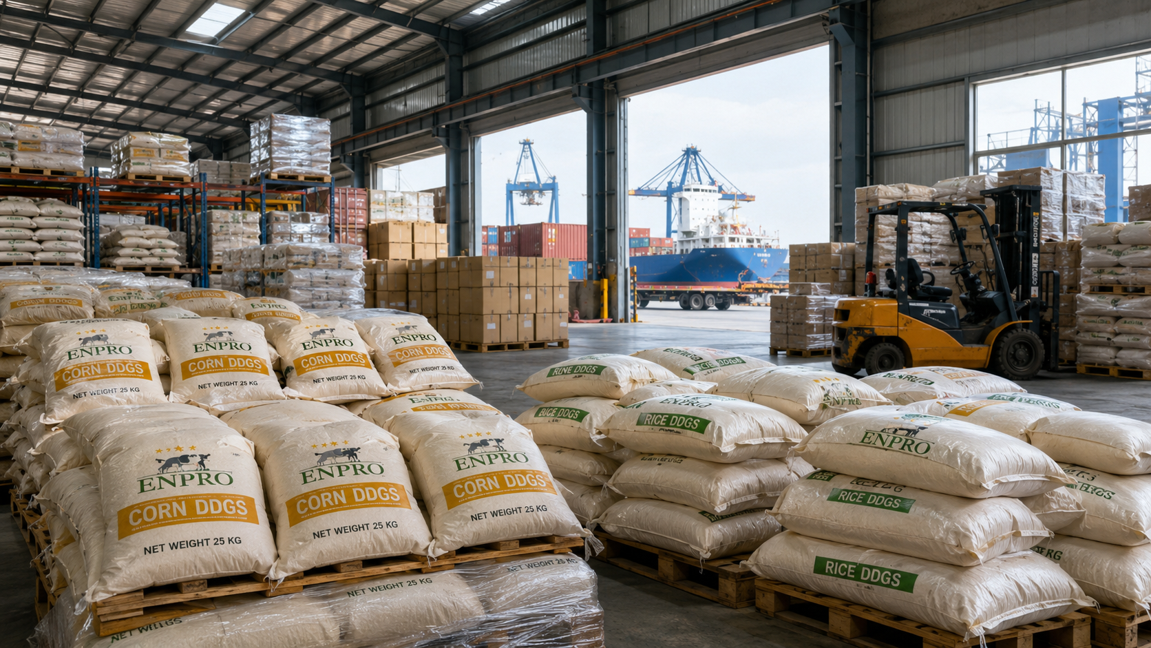 Exporter of Corn and Rice DDGS