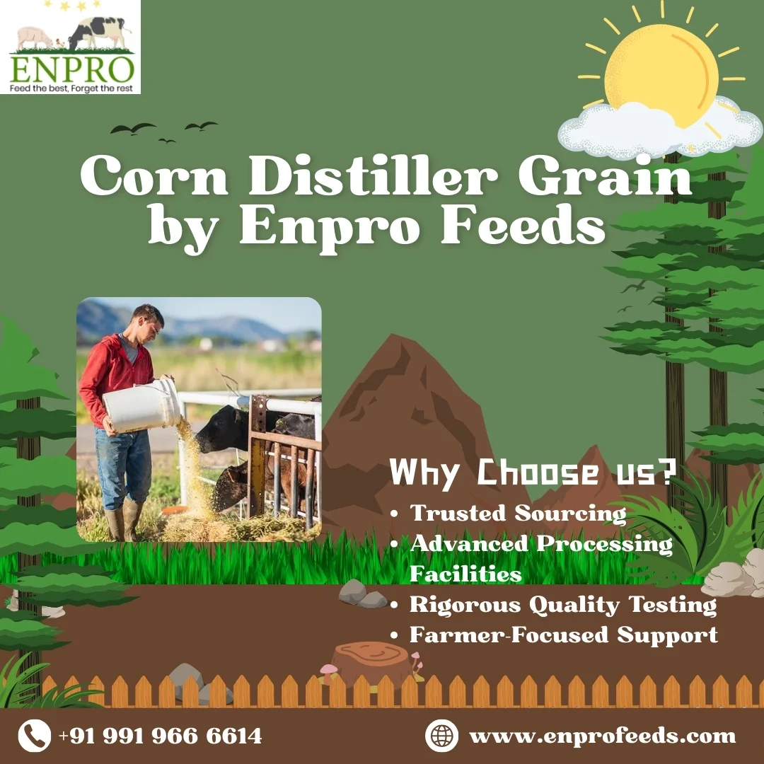 Corn Distiller Grain by Enpro Feeds